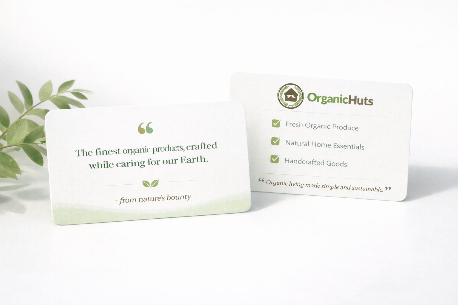 organichuts card